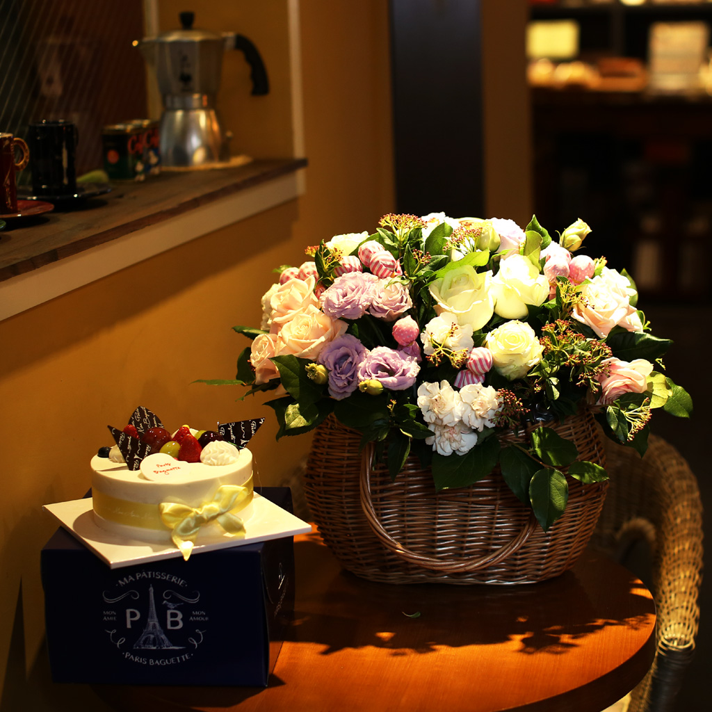 Flowers & Cake - 너의 생일 축하해^^(사탕제외,소재변경) 꽃배달 상세 이미지 3