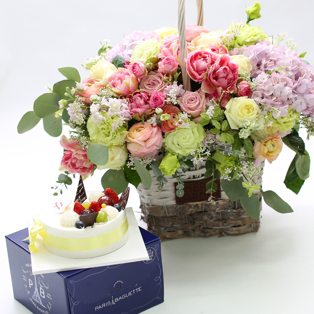 Flowers & Cake - 사랑하는 당신의 생일을 축하해요(계절소재변경) 꽃배달 상세 이미지 3