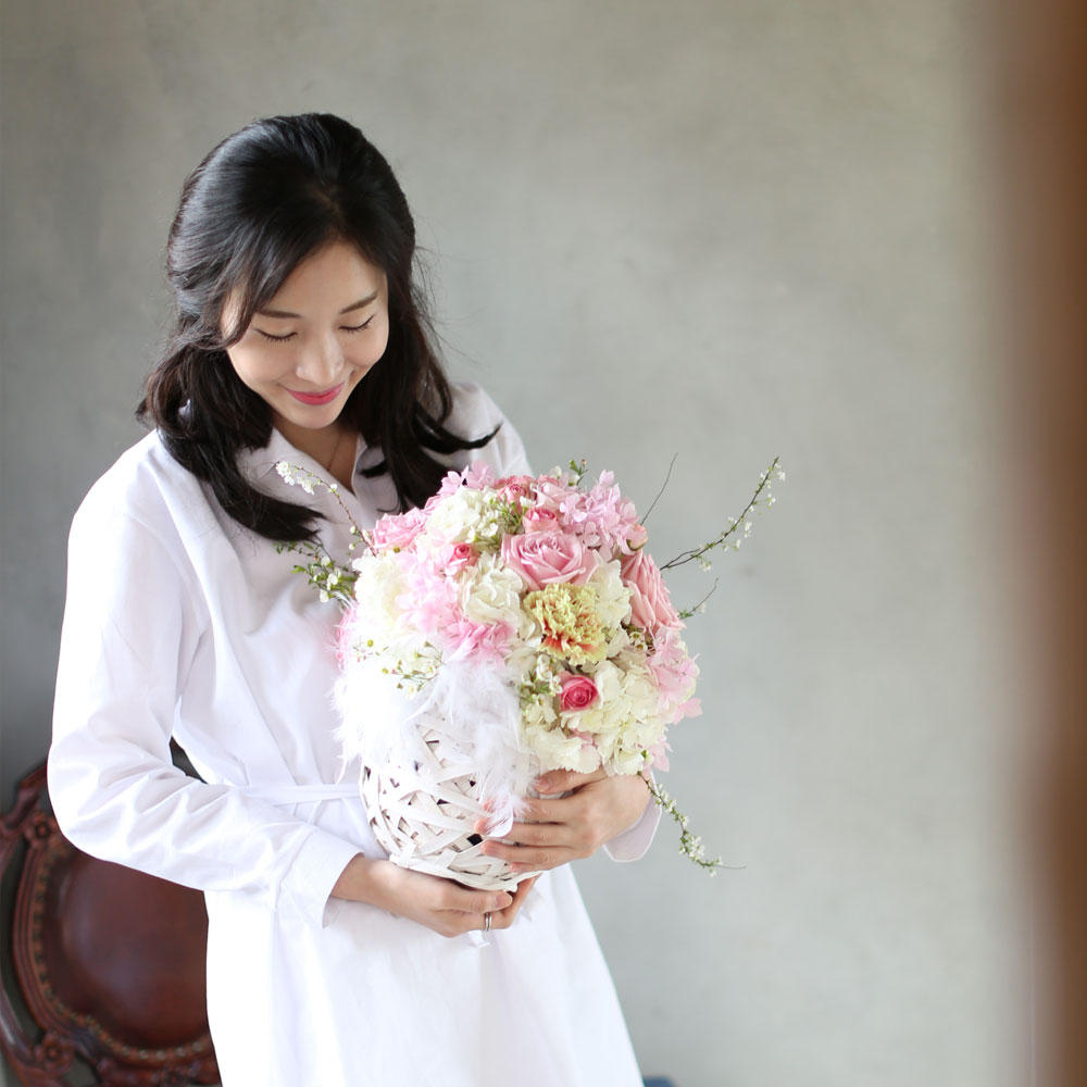 Invaluable white day - 아무 걱정하지 말아요 (바구니 품절로로 다른 바구니로 대체됩니다)