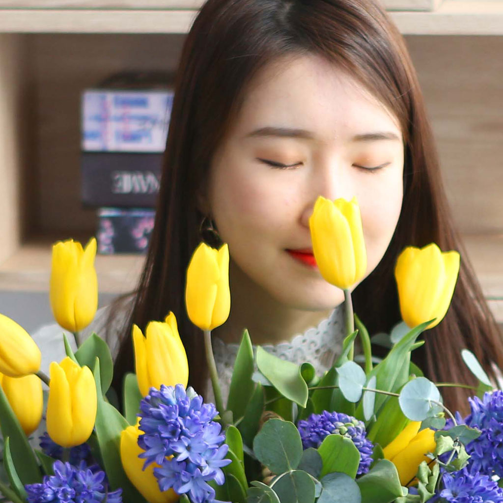 [서울,수도권배송] spring & sweet 튤립이랑 히야신스랑 꽃배달 상세 이미지 20