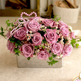 [서울배송]Heart Purple Rose 꽃배달