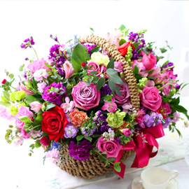 Pretty Basket Floral 꽃배달