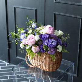 Stunning Flower Ideas -Elegance basket 꽃배달