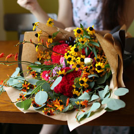 Big Size Bouquet - fall moment 꽃배달