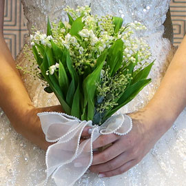 Wedding bouquet - 은방울 꽃 부케 꽃배달