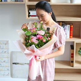 전국으로 꽃 보내세요 - 졸업을 축하해요 congratulations 꽃배달