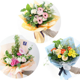 [전국배송]Bunch of flowers - 3 package 꽃배달
