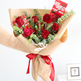 [빼빼로데이] My darling flower bouquet - 마이달링 꽃다발 꽃배달