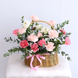 Tender Bloom Basket 꽃배달