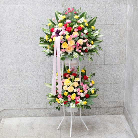 장미2단화환 꽃배달
