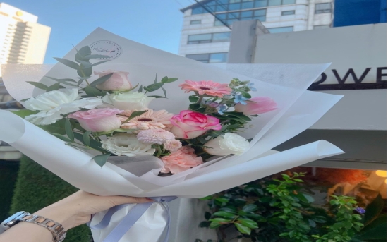 [삼성동꽃배달,코엑스꽃배달] 시즌꽃다발 S사이즈(기본)